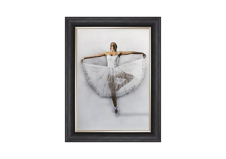 Ballerina Pique Framed Picture