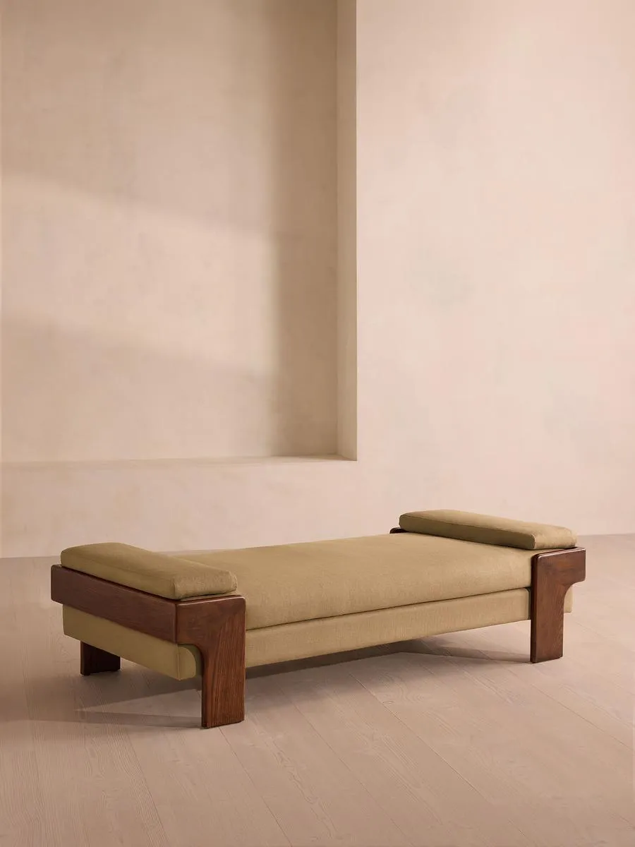 Marcia Daybed, Linen, Wheat