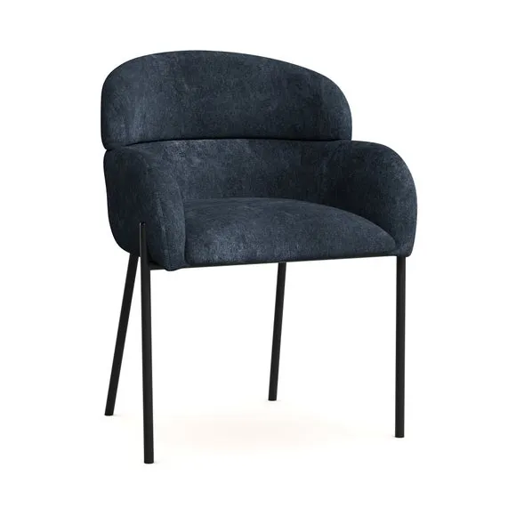 Talullua Dining Chair, Luxe Chenille 6