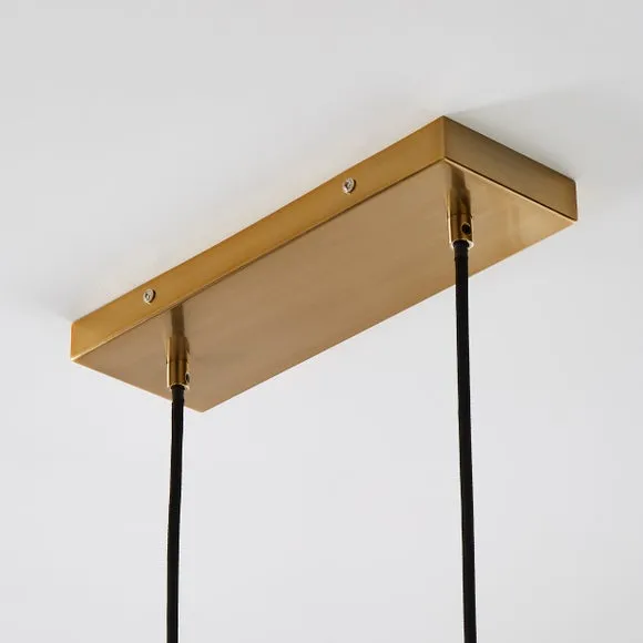 Siena 3 Light Diner Ceiling Light 4