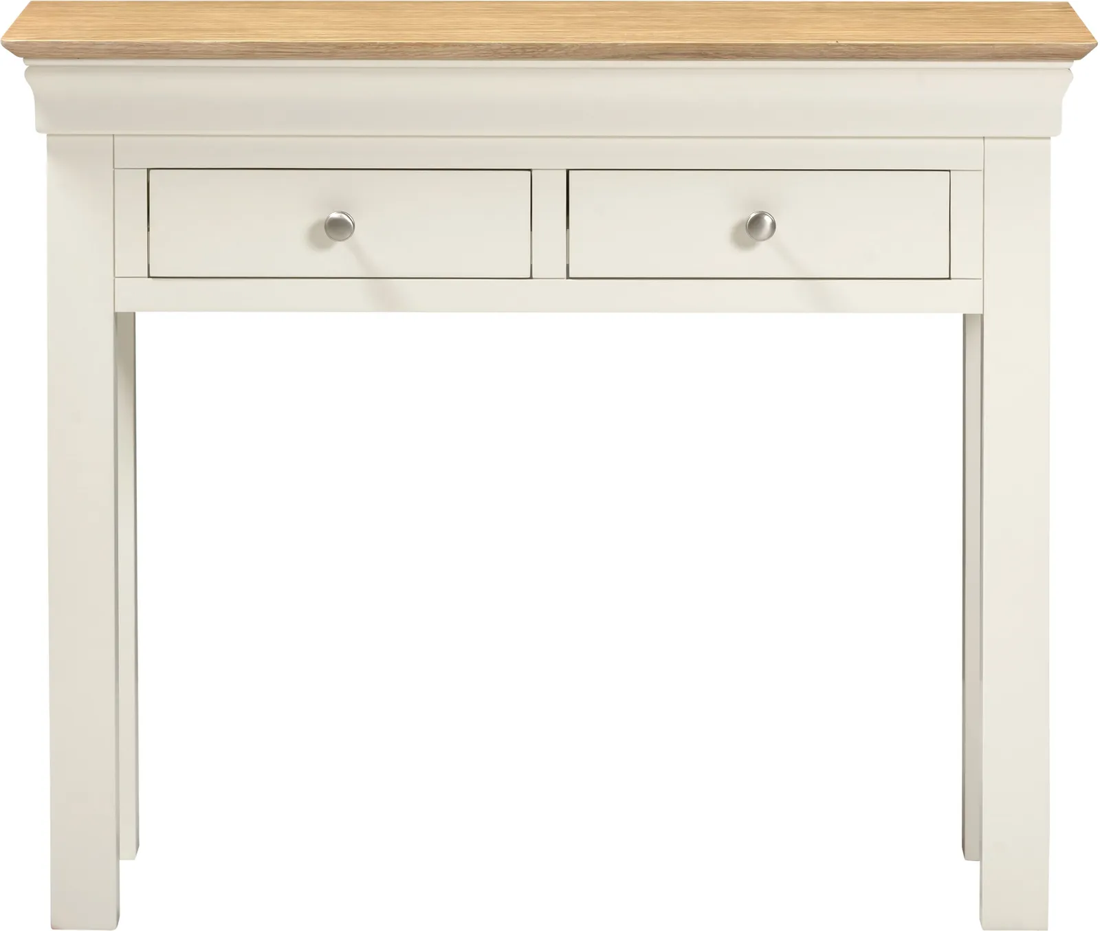 Seconique Bordeaux Console Table (Fully Assembled) in Ivory 4
