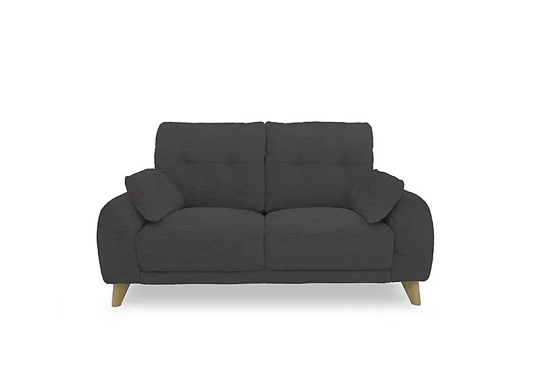 Malmo Fabric 2 Seater Sofa - Anthracite - Sofas and Armchairs - In Time for Christmas