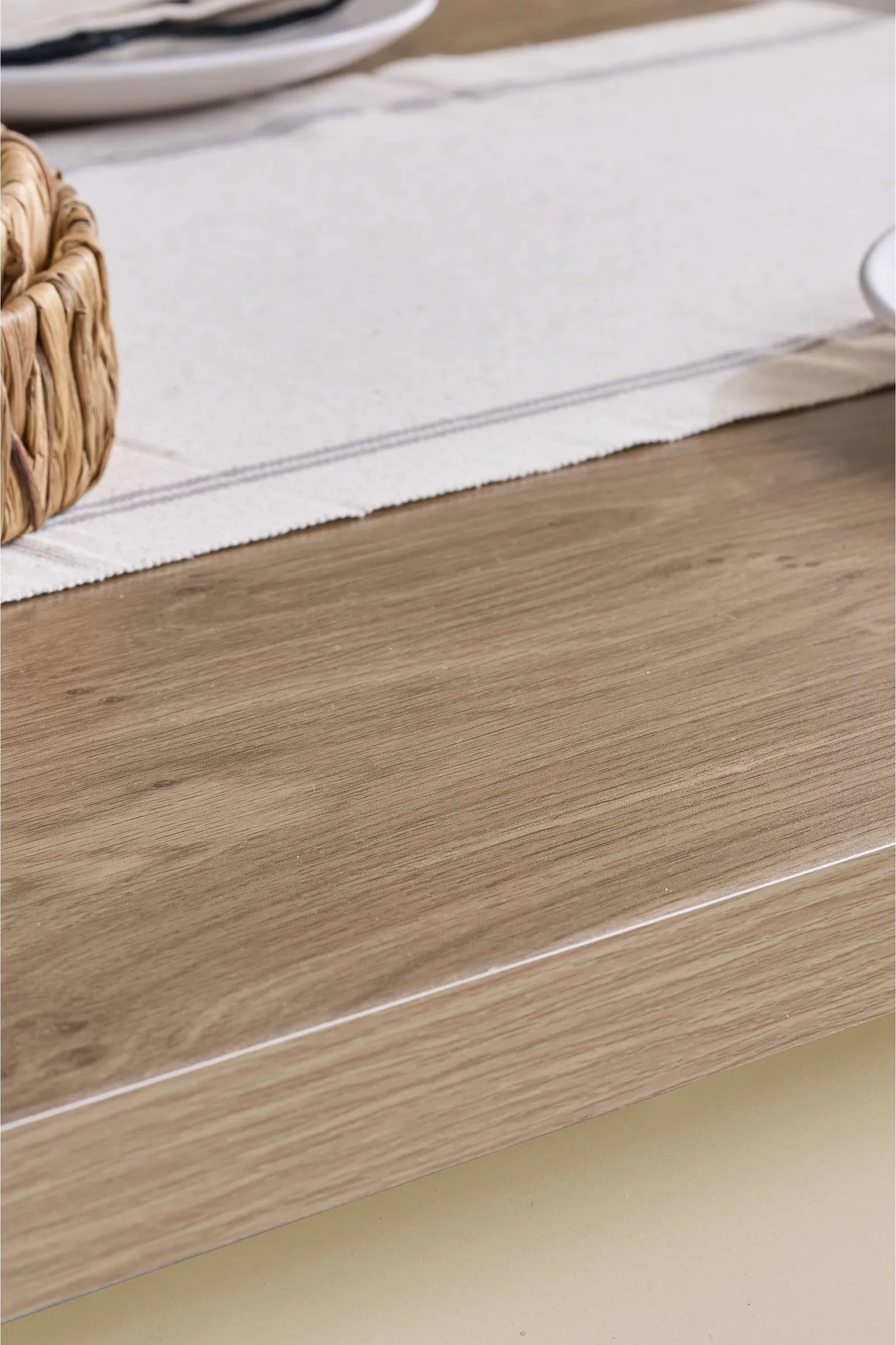 Birlea Dining Table & Bench Set Highgate 2 Kitchen Traditional in Cream 5