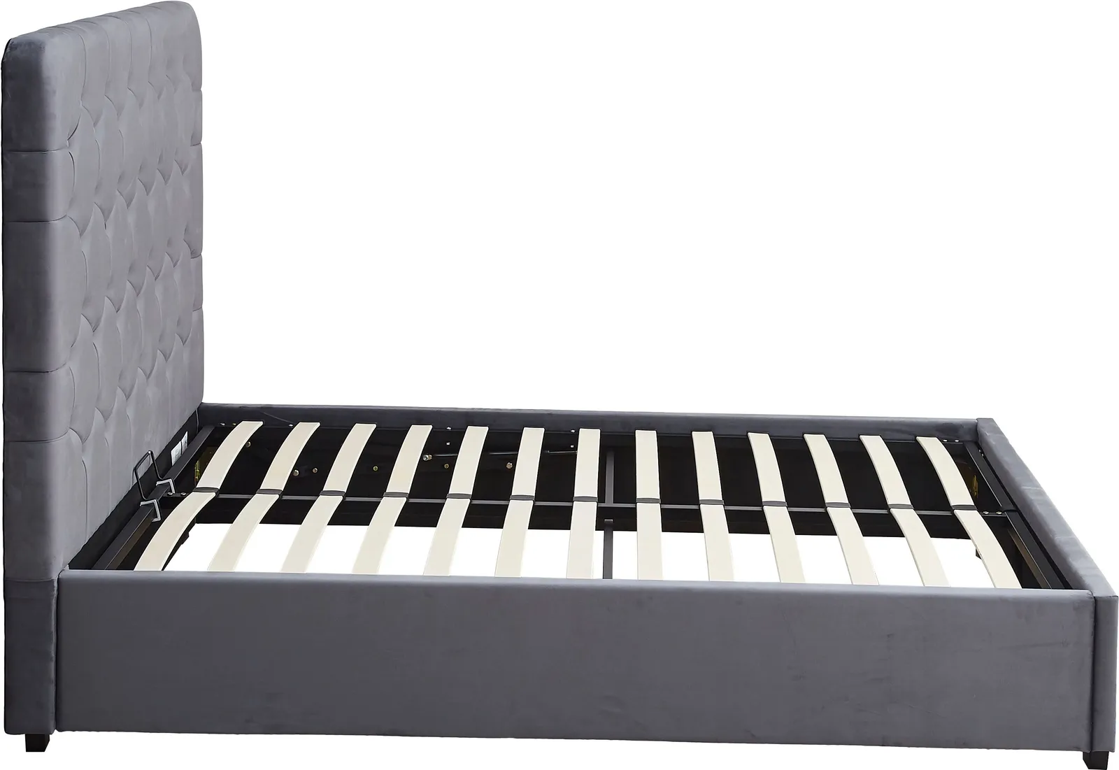 Seconique Madison Ottoman 5' Bed (King) in Grey 4