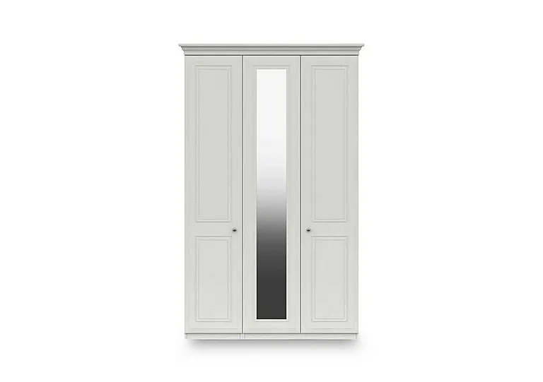 Marylebone Tall 3 Door Wardrobe With Mirror Door
