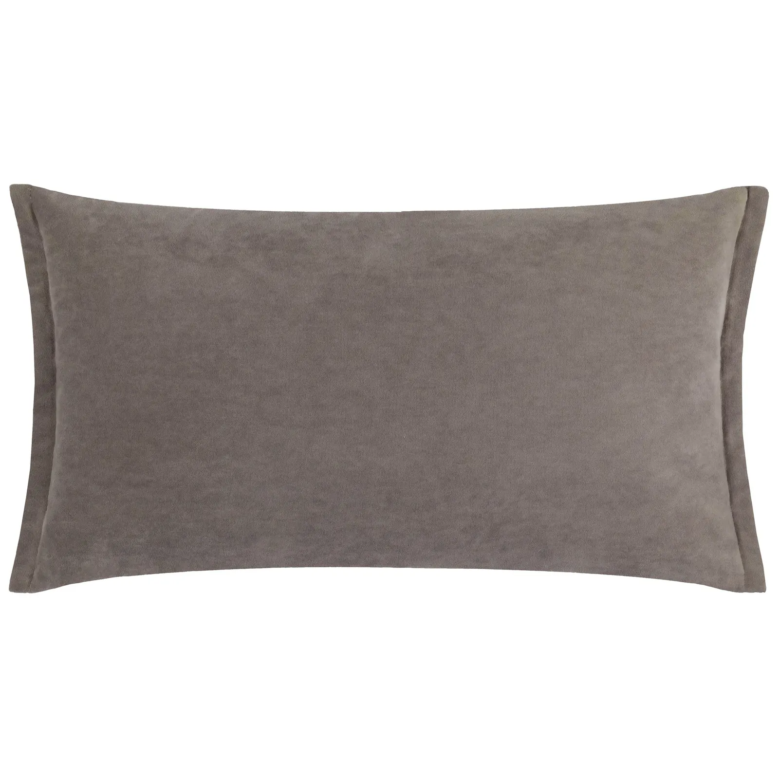 Yard Merton Velvet Cushion in Taupe 2