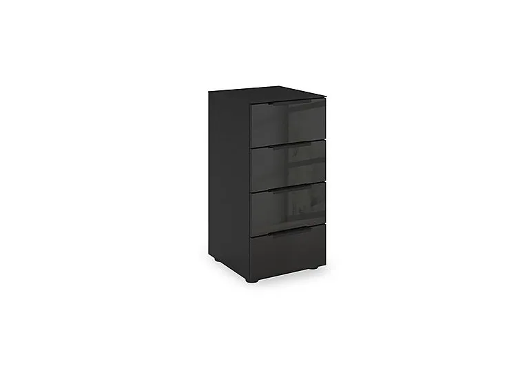 Haven 40cm 4 Drawer Décor Chest with Glass Front