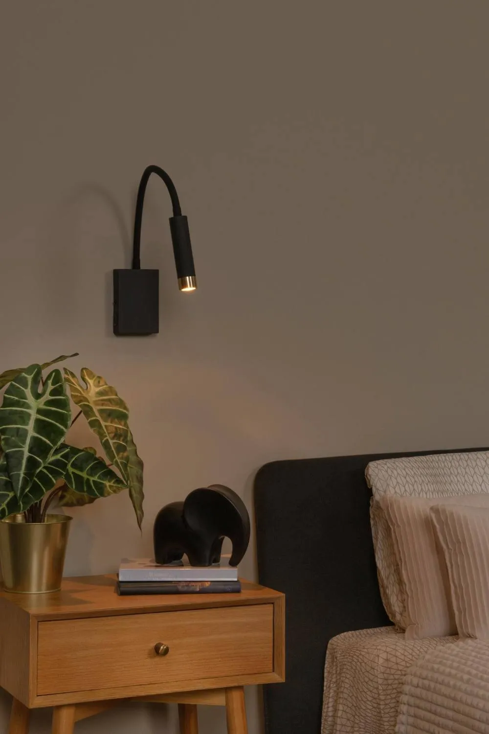 Netlighting Lucide ALEC Wall spotlight LED G9 1x3W 2700K Black 5