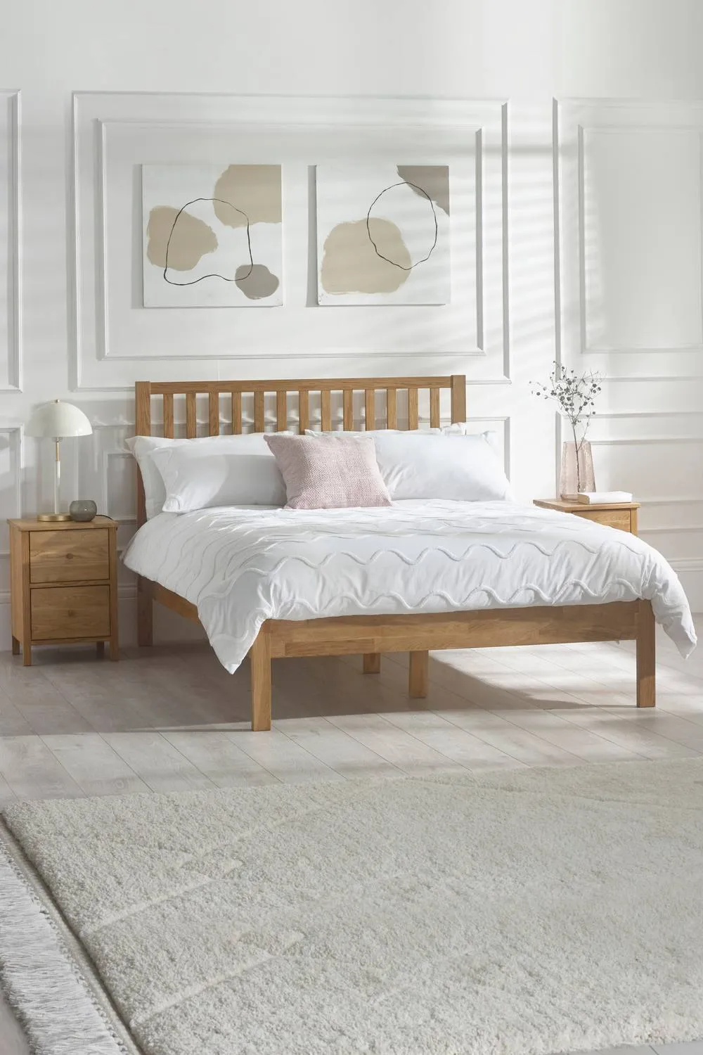 Julian Bowen Coxmoor Bed in Natural 1