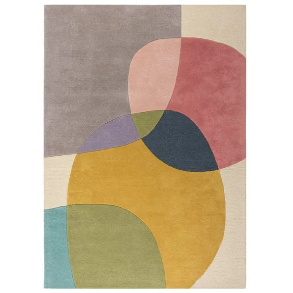 Glow Wool Modern Rug 4