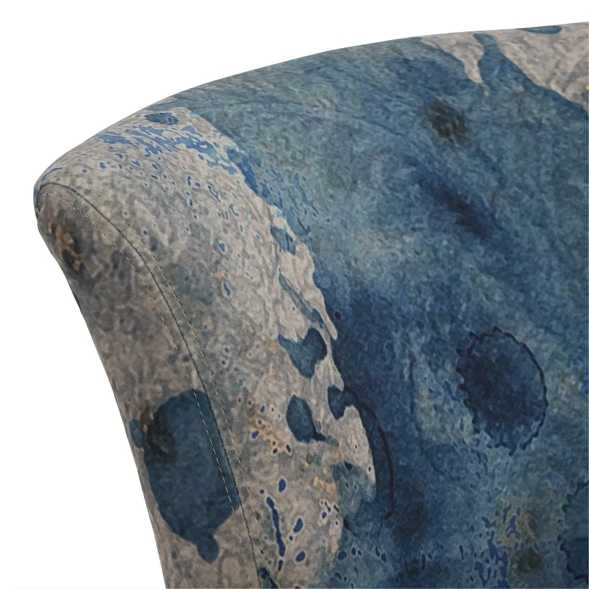 Timothy Oulton Mimi Dining Chair, Blue Velvet | Barker & Stonehouse 5