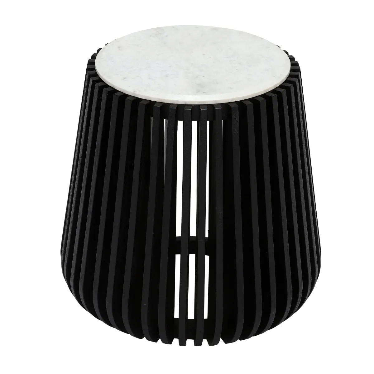 Nero Side Table, White Marble | Barker & Stonehouse 3