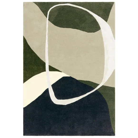 Asiatic Matrix Signature Moss Wool Rug 4