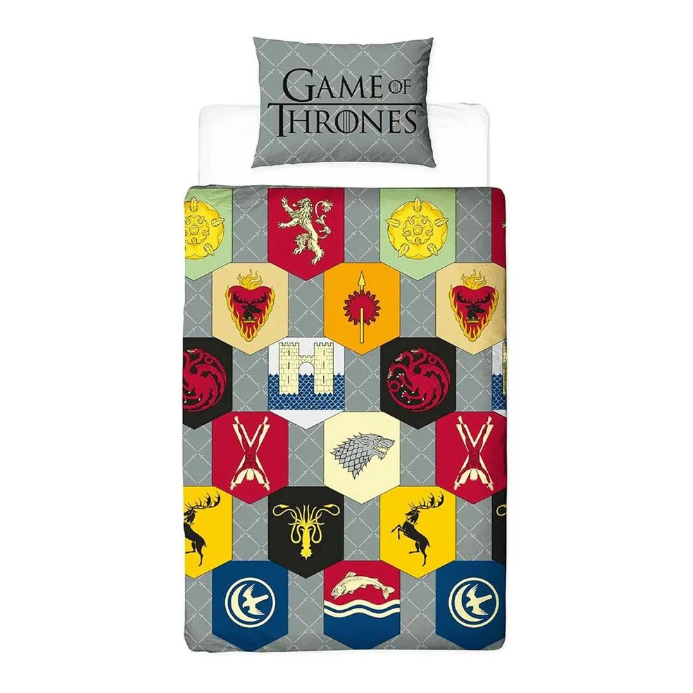 Game Of Thrones House Of The Dragon Reversible Duvet Set