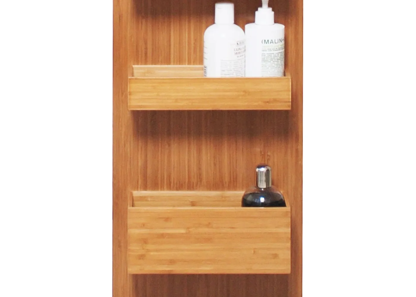 Wireworks Revolving Wall Storage Cabinet Bamboo 3