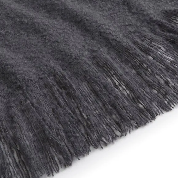 Brushed Boucle Throw Blanket 3