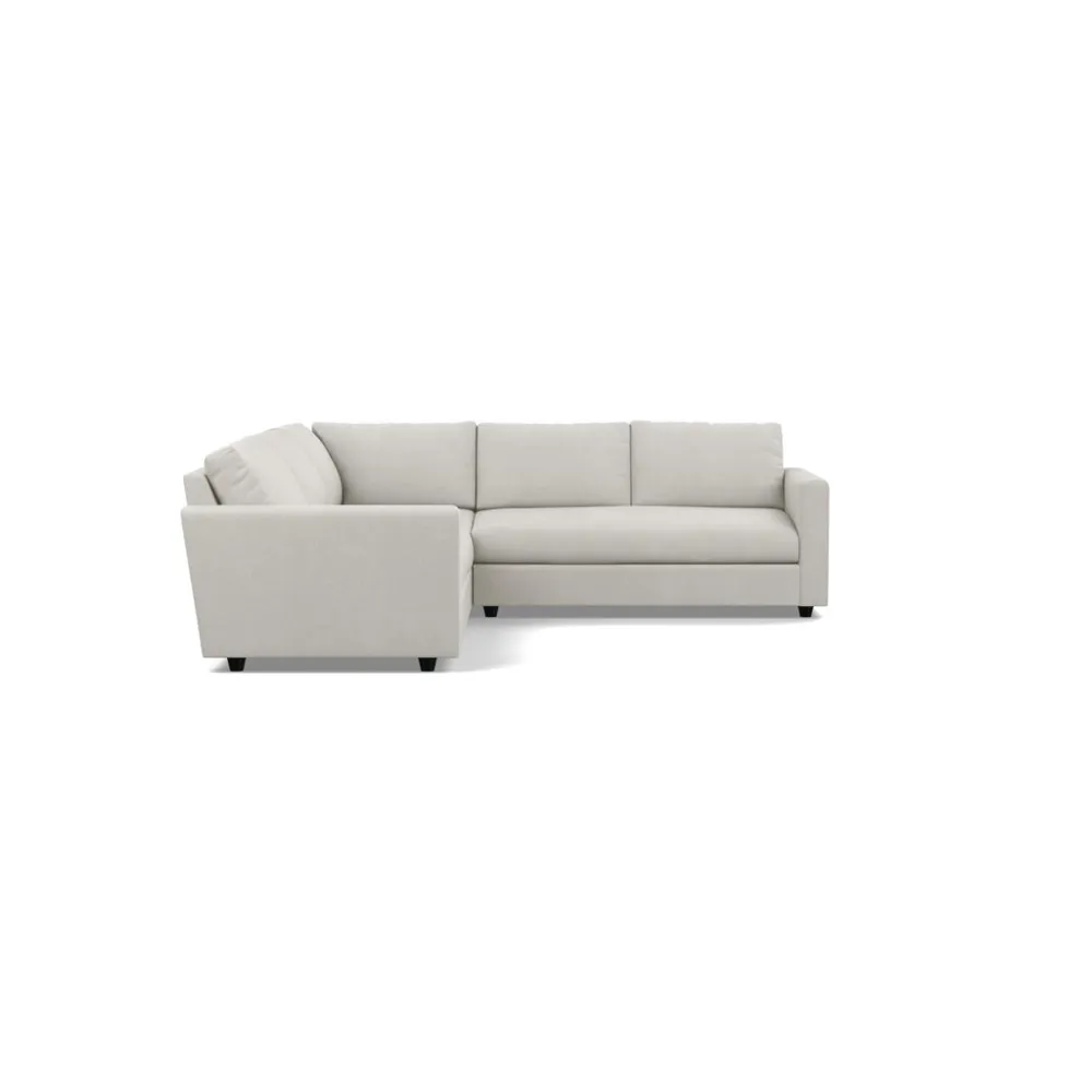 Heal's Nimbus II Large Corner Sofa Capelo Linen Mix Sea Salt