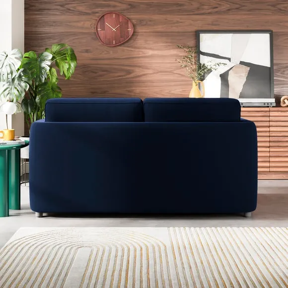 Zoe II Velvet 2 Seater Sofa 2