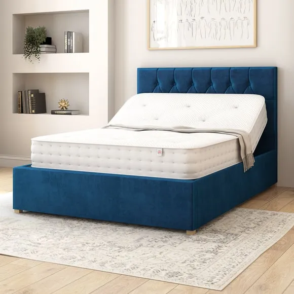 Olivier Plush Velvet Adjustable Bed 3