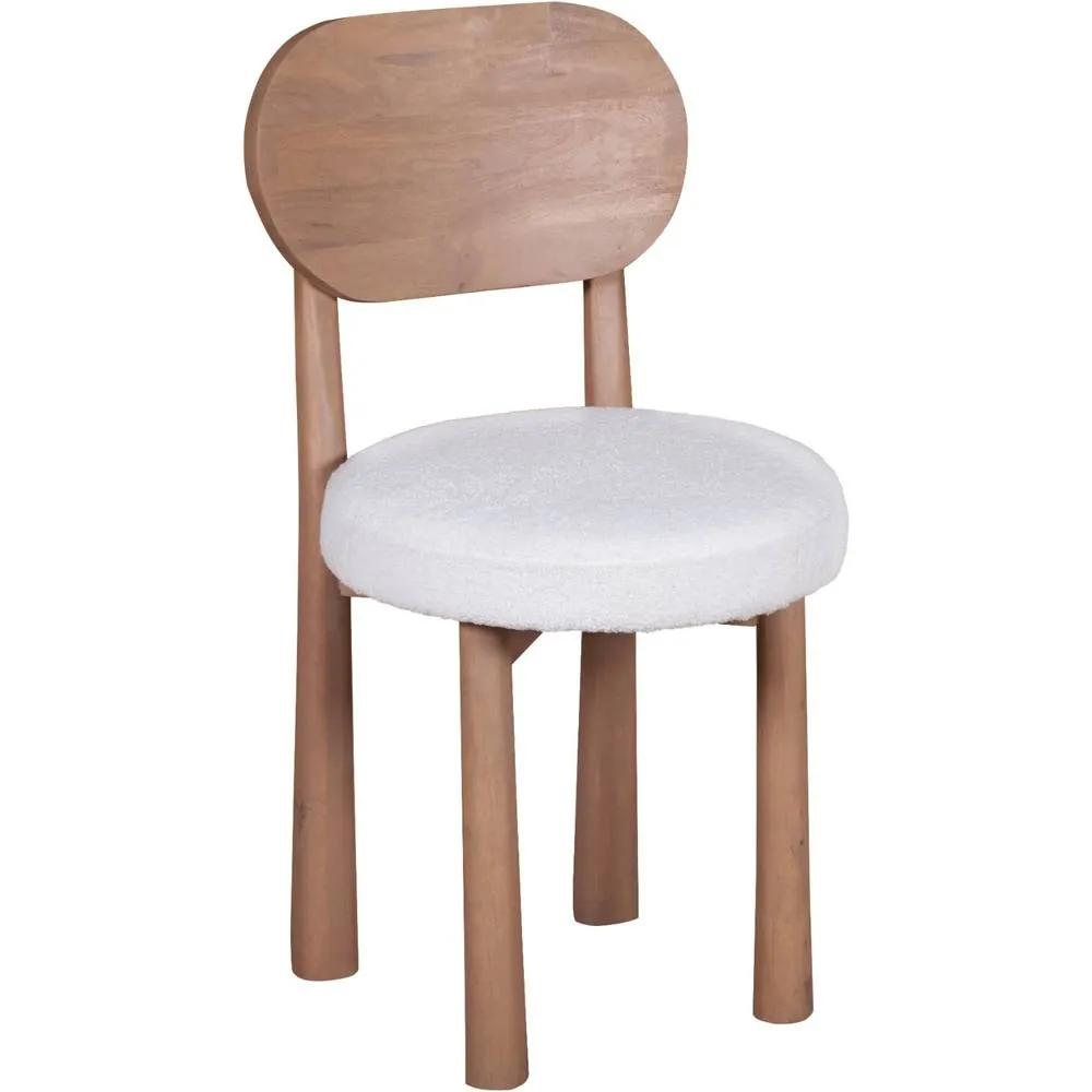 IH Design Jodhpur Solid Wood Dining Chair (Set Of 2) in Brown 2