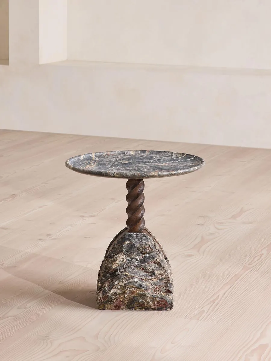 Dakota Side Table, Jurassic Black