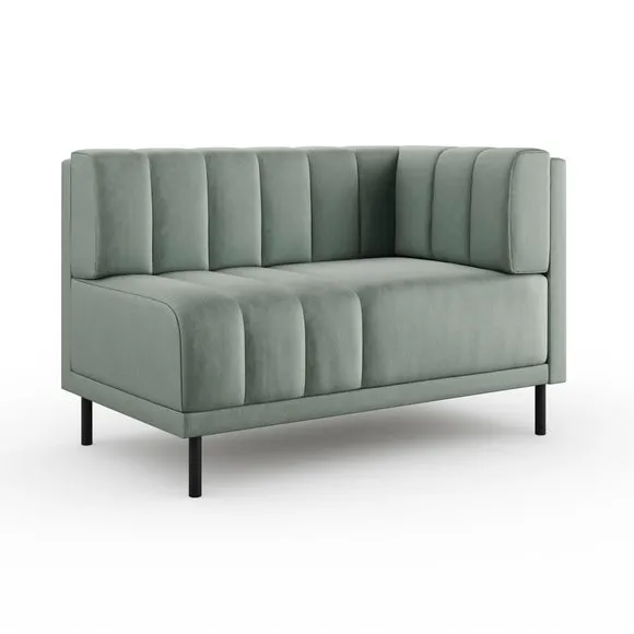 Amali Corner Dining Bench, Vintage Velvet 6