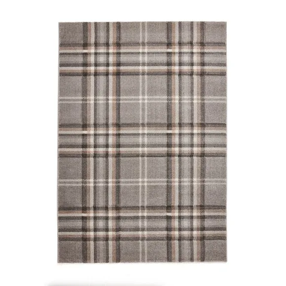 Catherine Lansfield Kelso Check Rug 5