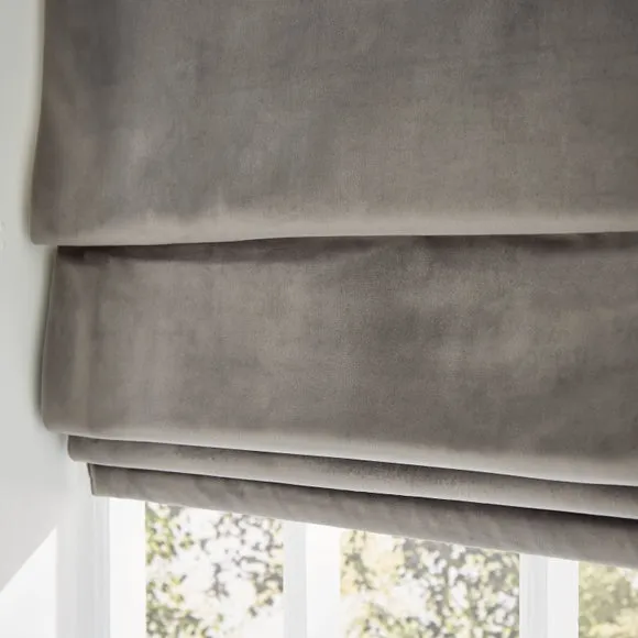 Recycled Velour Roman Blind 3