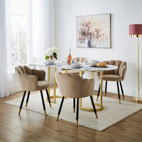 Vivian Velvet Dining Chair 2