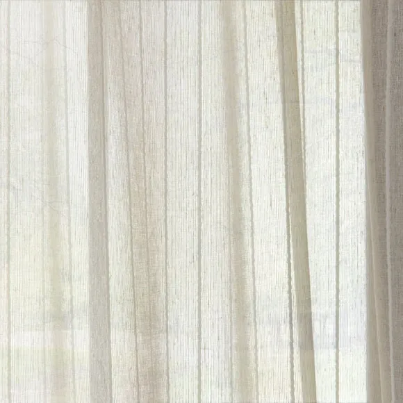 Lucia Stripe Slot Top Voile Panel 3