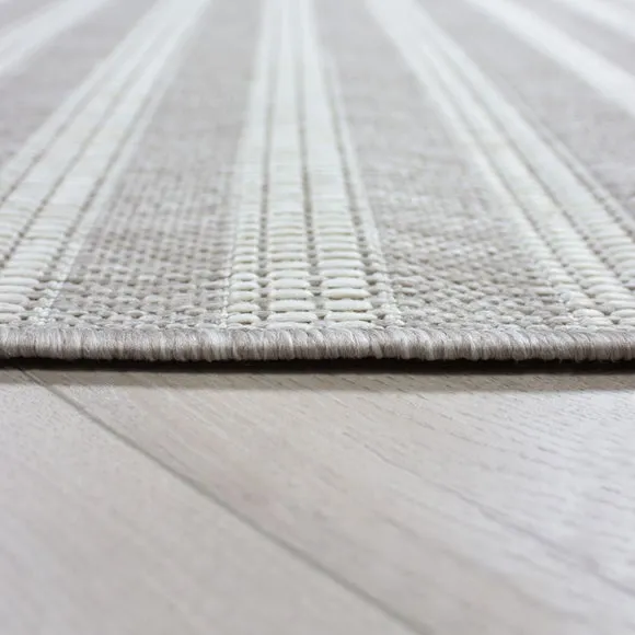 Striped Indoor Outdoor Rug 4