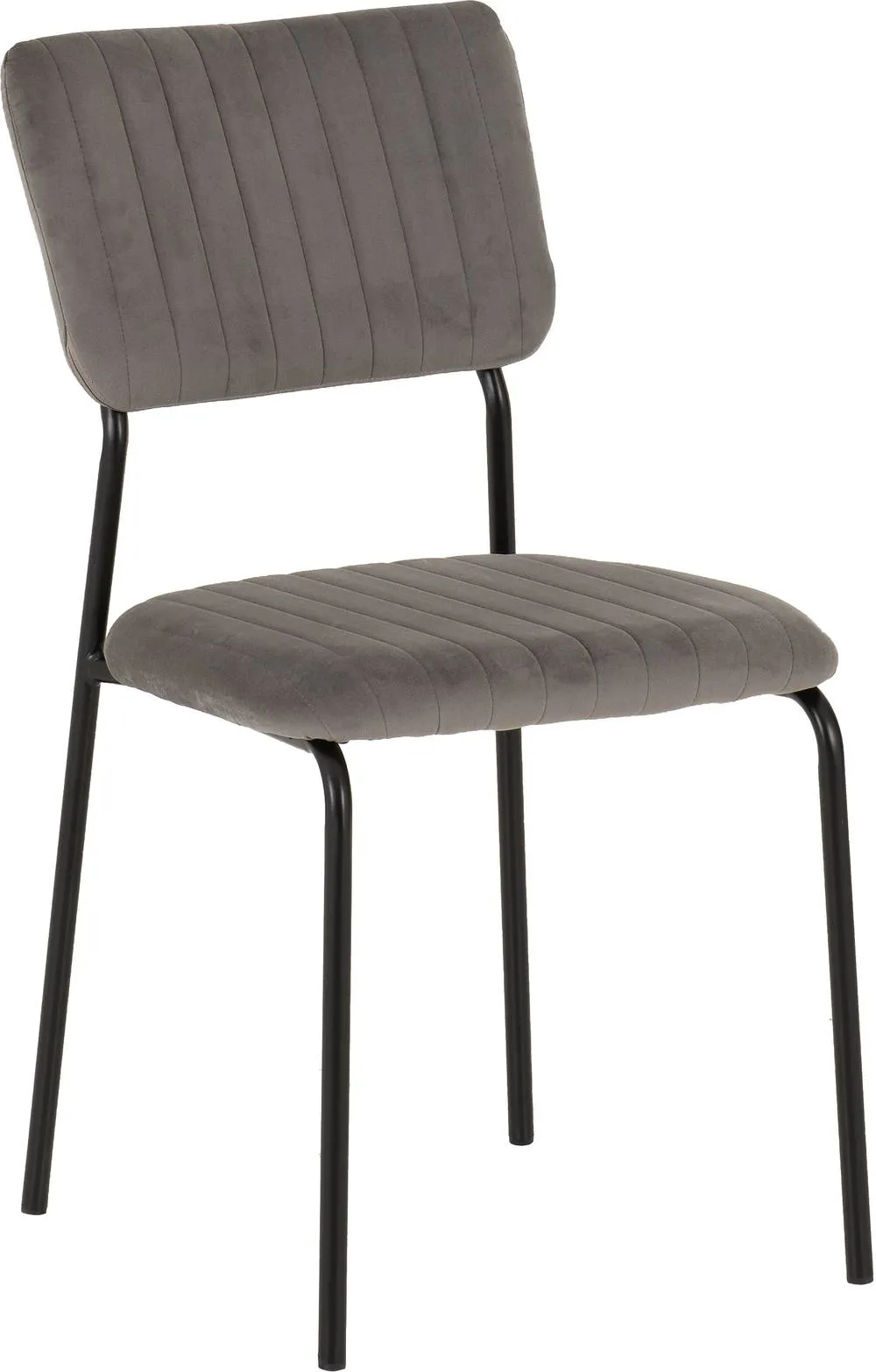 Seconique Sheldon Chair( Set Of 4 ) in Grey 3
