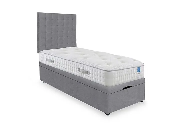 Ergo Deluxe End Lift Ottoman Divan Set - Small Single