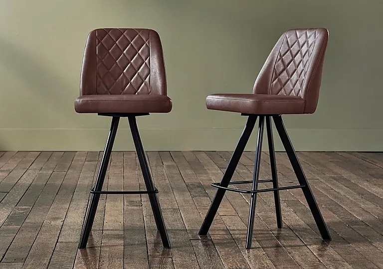 Jupiter Swivel Bar Stool - Tan