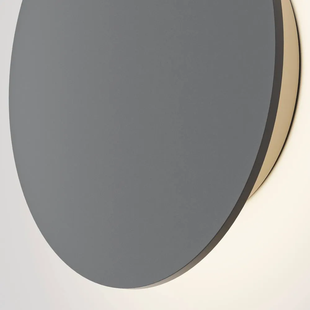 Netlighting Wald Outdoor Modern Wall Lamp Graphite 3000K 1050lm IP65 in Grey 2