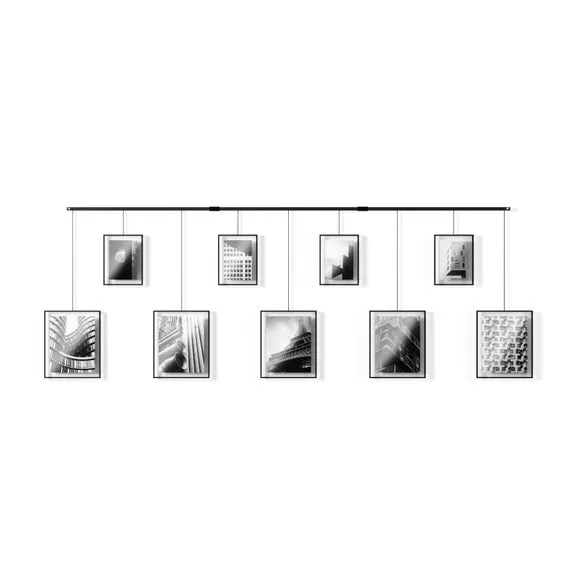Umbra Set of 9 Exhibit Display Hanging Photo Frames 3