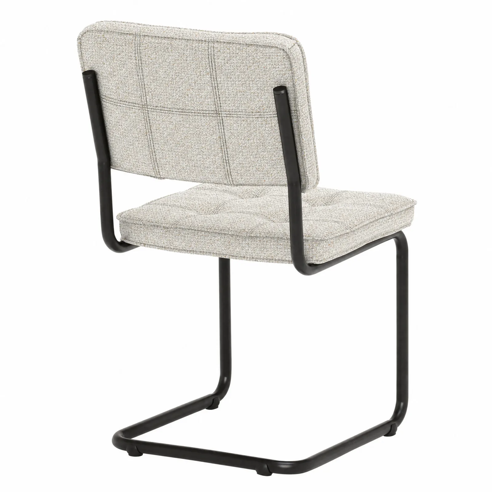 Pure Furniture Byron E Stitch Dining Chair, Cream | Barker & Stonehouse 4