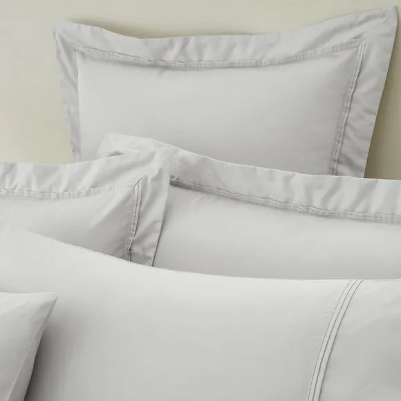 Dorma Luxurious & Silky 500 Thread Count 100% Cotton Sateen Oxford Pillowcase 2