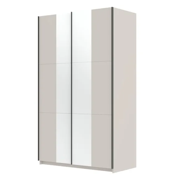 Ivan 181cm Sliding Wardrobe with 2 Mirrors 4