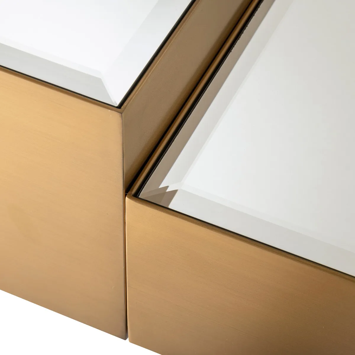 Eichholtz Esposito Coffee Table Set Of 4, Gold Metal | Barker & Stonehouse 6
