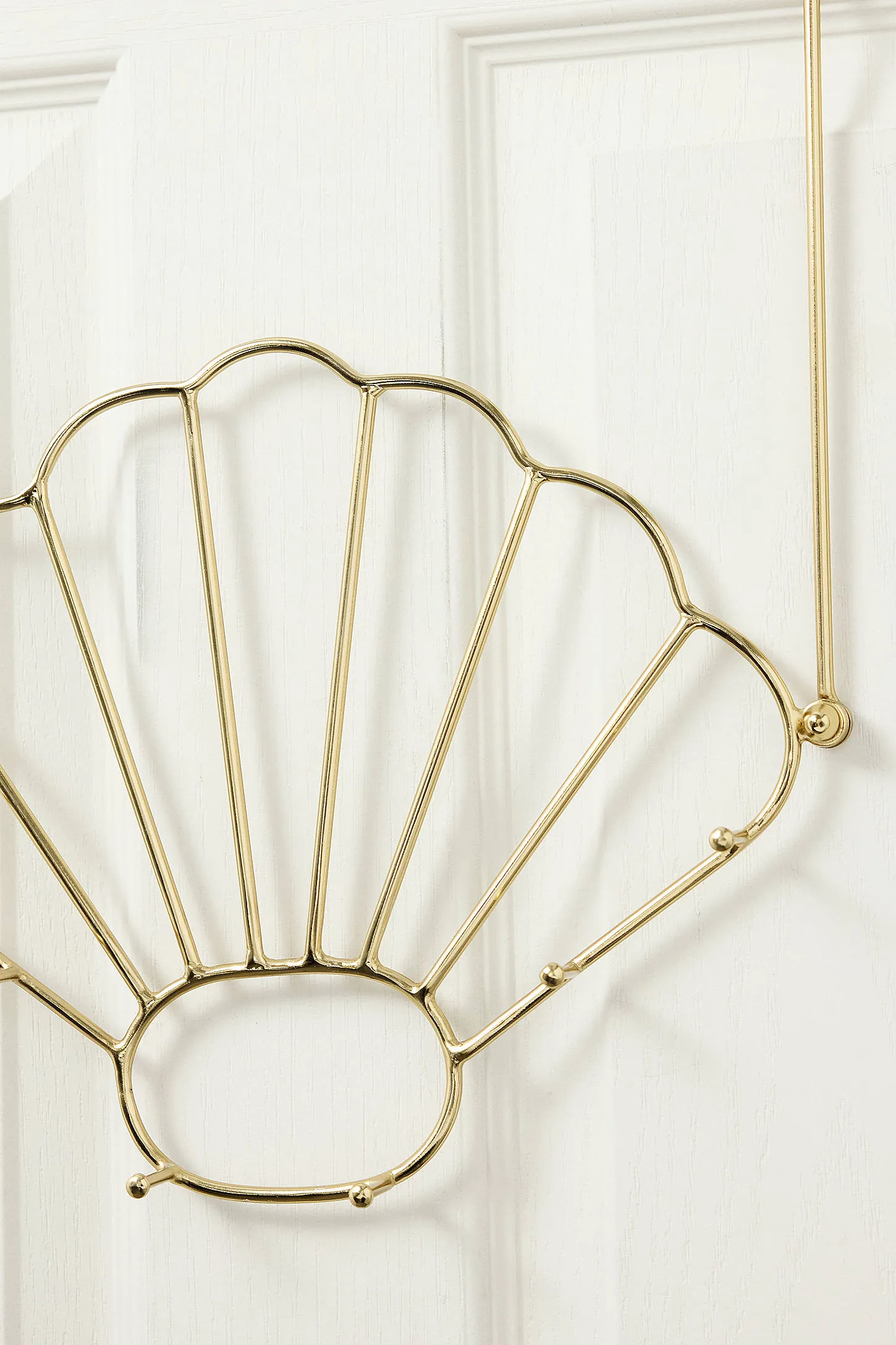 Shell Over-The-Door Hook - Gold 2