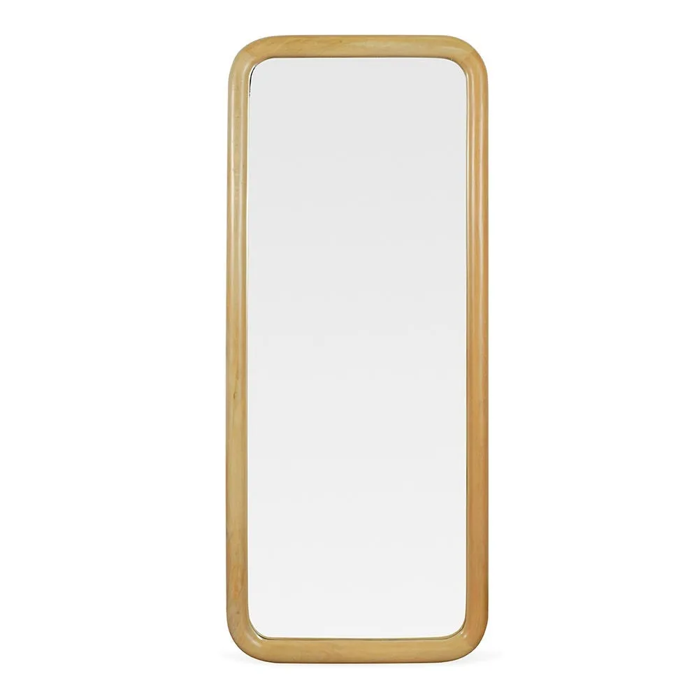 Heal's Genoa Full Length Wooden Mirror Light Mango Wood 170 x 70cm 2