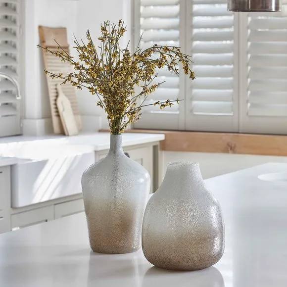 Verre Round Frosted Glass Vase 4