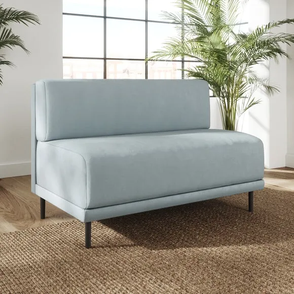 Mae Long Dining Bench, Vintage Velvet 2