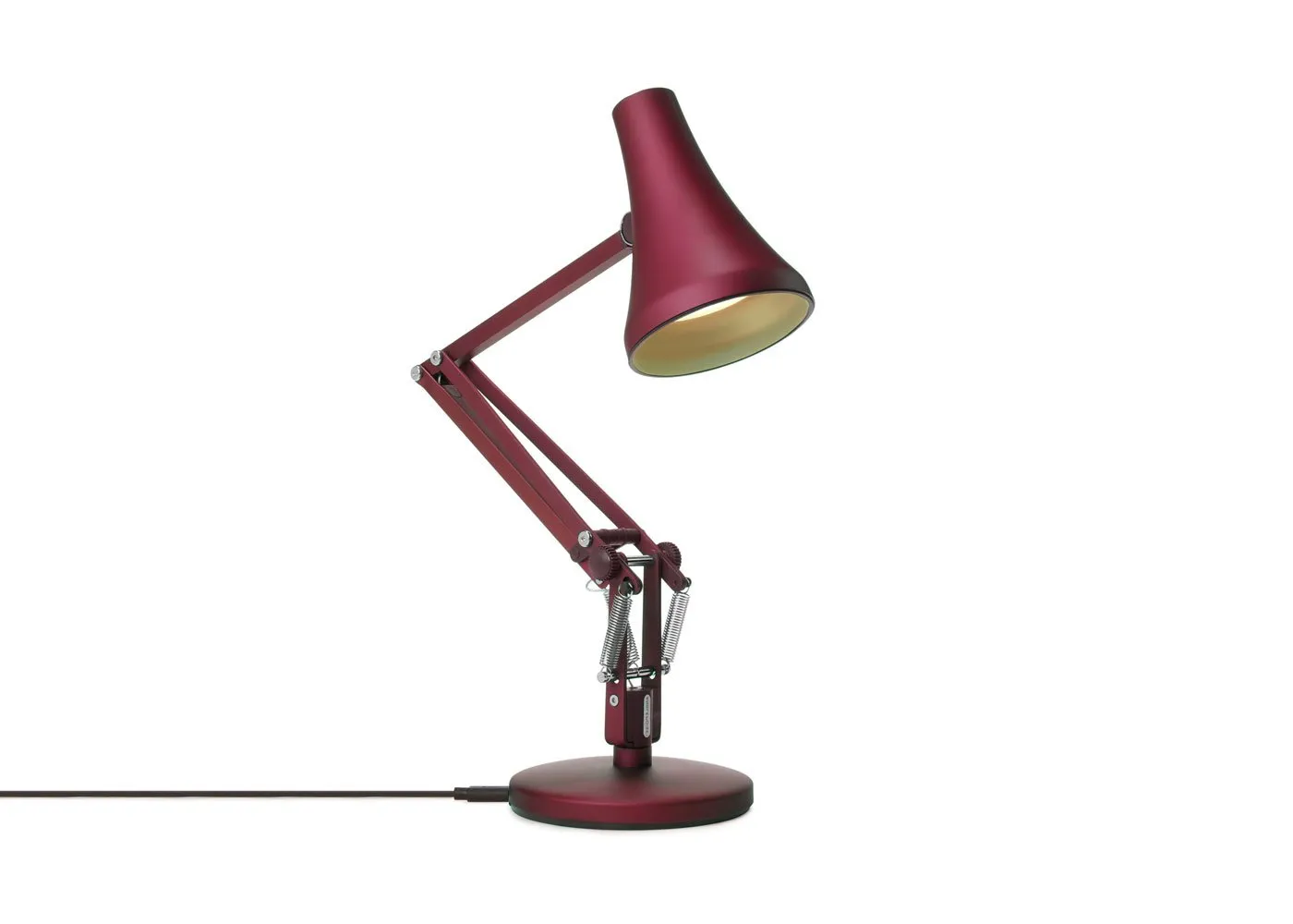 Anglepoise 90 Mini Mini Desk Lamp Berry Red & Red