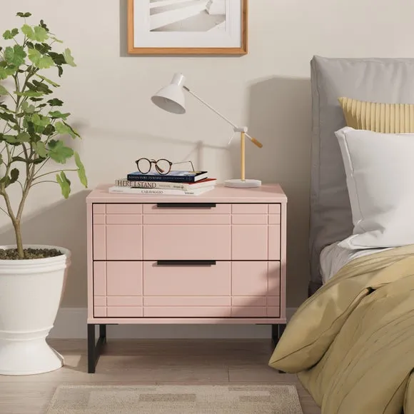 Darlton Wide Bedside Table 1