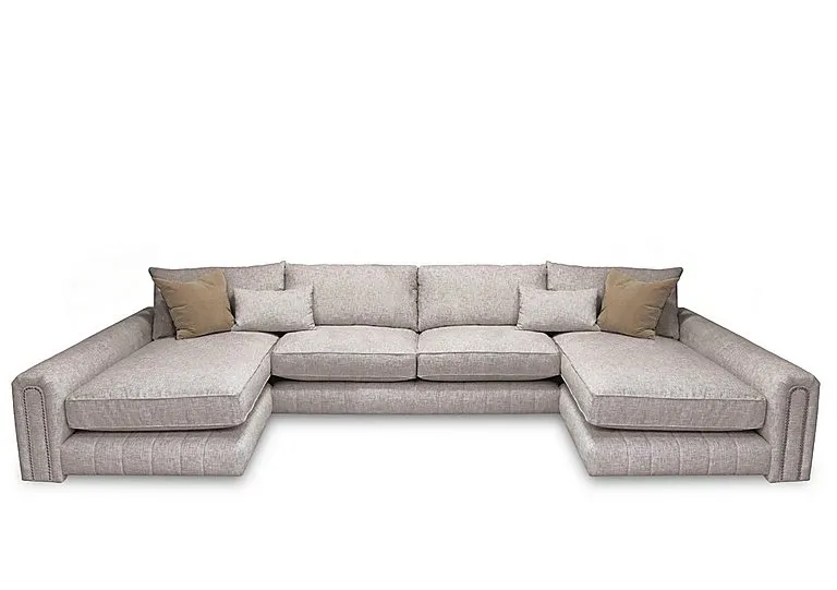 Retreat Large Fabric U Shaped Sofa - Sofas and Armchairs - In Time for Christmas
