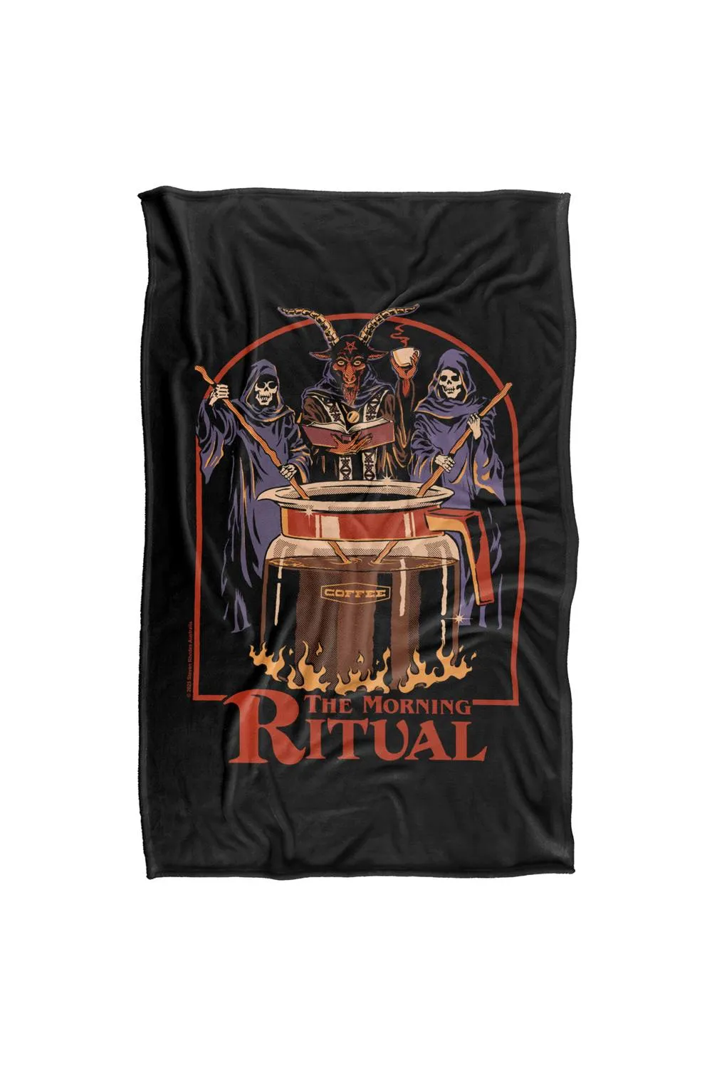 Steven Rhodes The Morning Ritual Silky Touch Super Soft Throw Blanket