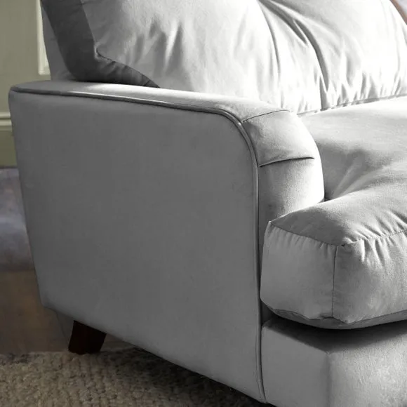 Martha Vintage Velvet Corner Chaise 5