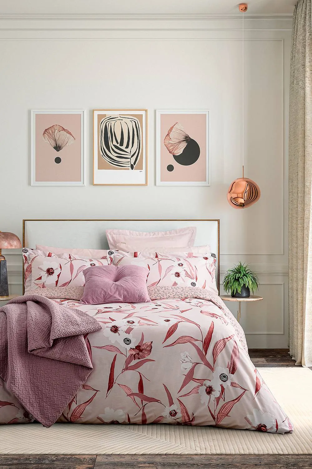 Ted Baker 'Cabana' Cotton Duvet Cover Set in Pink 2